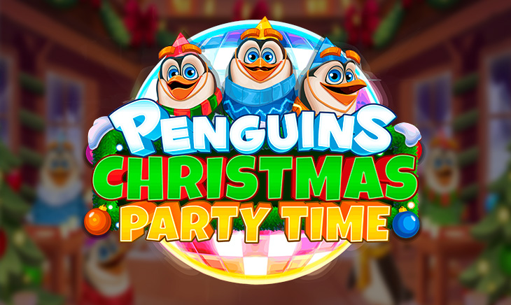 Penguins Christmas Party Time
