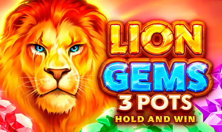 Lion Gems 3 Pots: Hold and Win